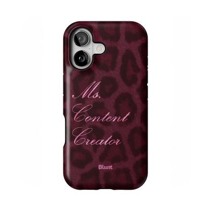 Content Queen iPhone Case