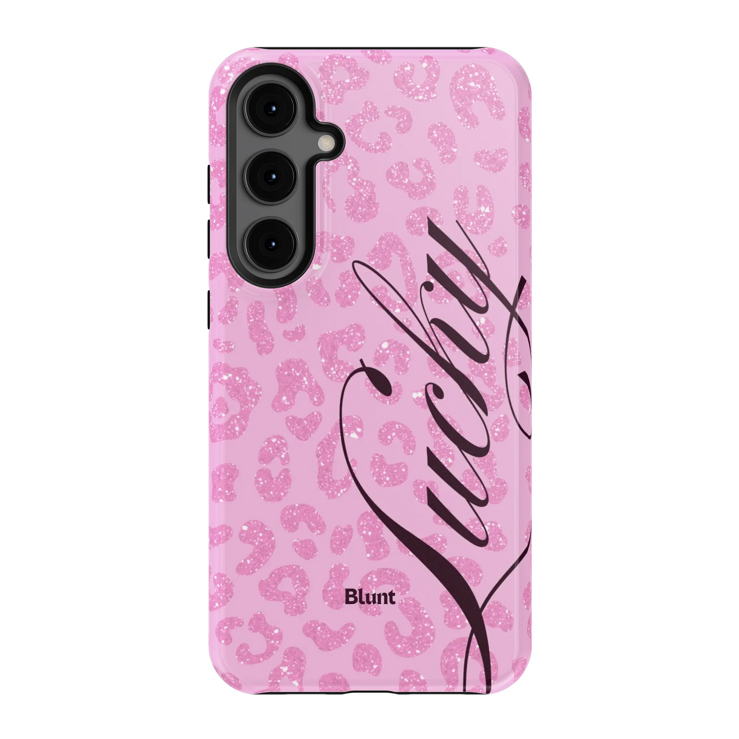 Pink Cheetah Lucky Samsung Case