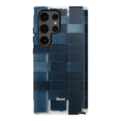 Indigo Weave Samsung Case