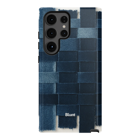 Indigo Weave Samsung Case