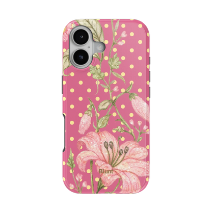 Cherry Blossom Dot iPhone Case
