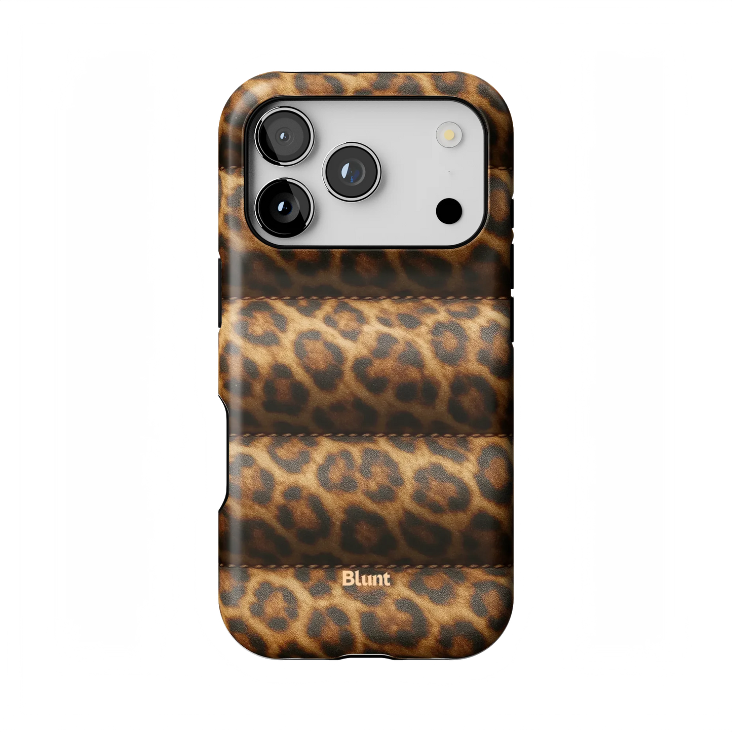 Cheetah Puffer iPhone Case