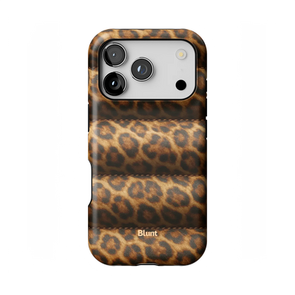 Cheetah Puffer iPhone Case