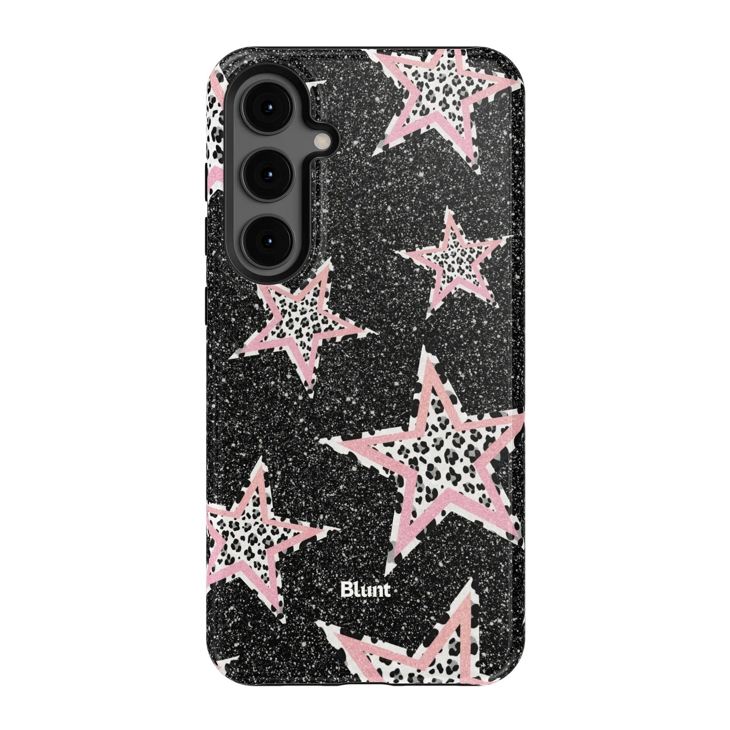 Pink Zebra Stars Samsung Case