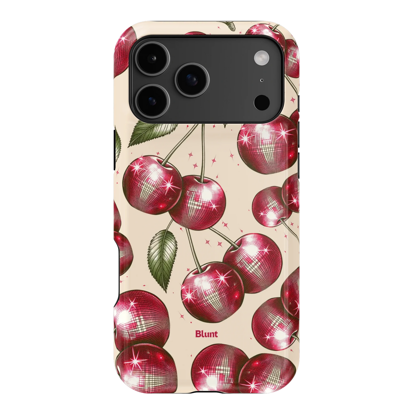 Cream Cherry Party iPhone Case