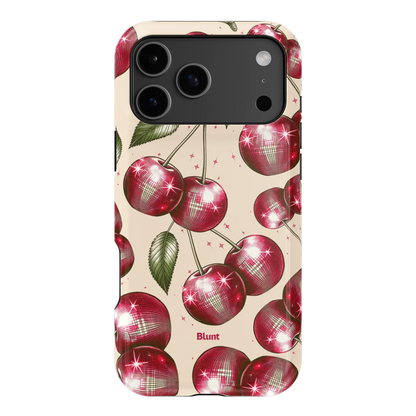 Cream Cherry Party iPhone Case