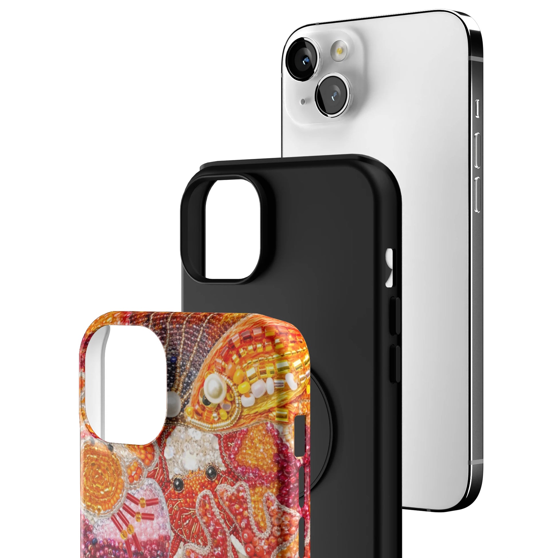 Coral-Luxe-iphone-case-iPhone 14 Plus-3
