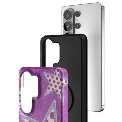 Lilac-Crush-Polka-Star-samsung-case-Galaxy S26 Ultra-3