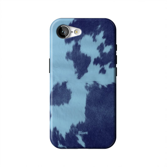 Blue-Crow-Print-iphone-case-iPhone 17 E-1