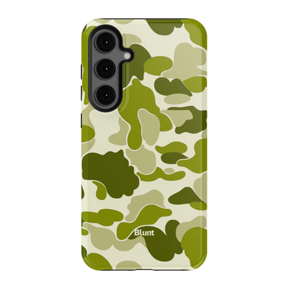Lime Camo Samsung Case