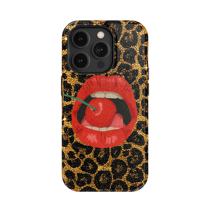 Cherry Lips iPhone Case