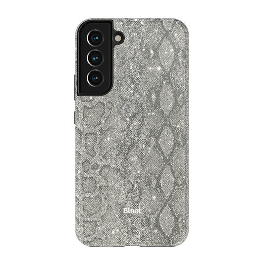 Silver Python Samsung Case