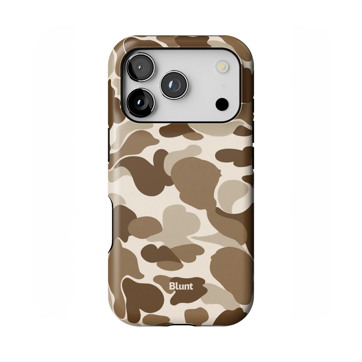 Brown Camo iPhone Case