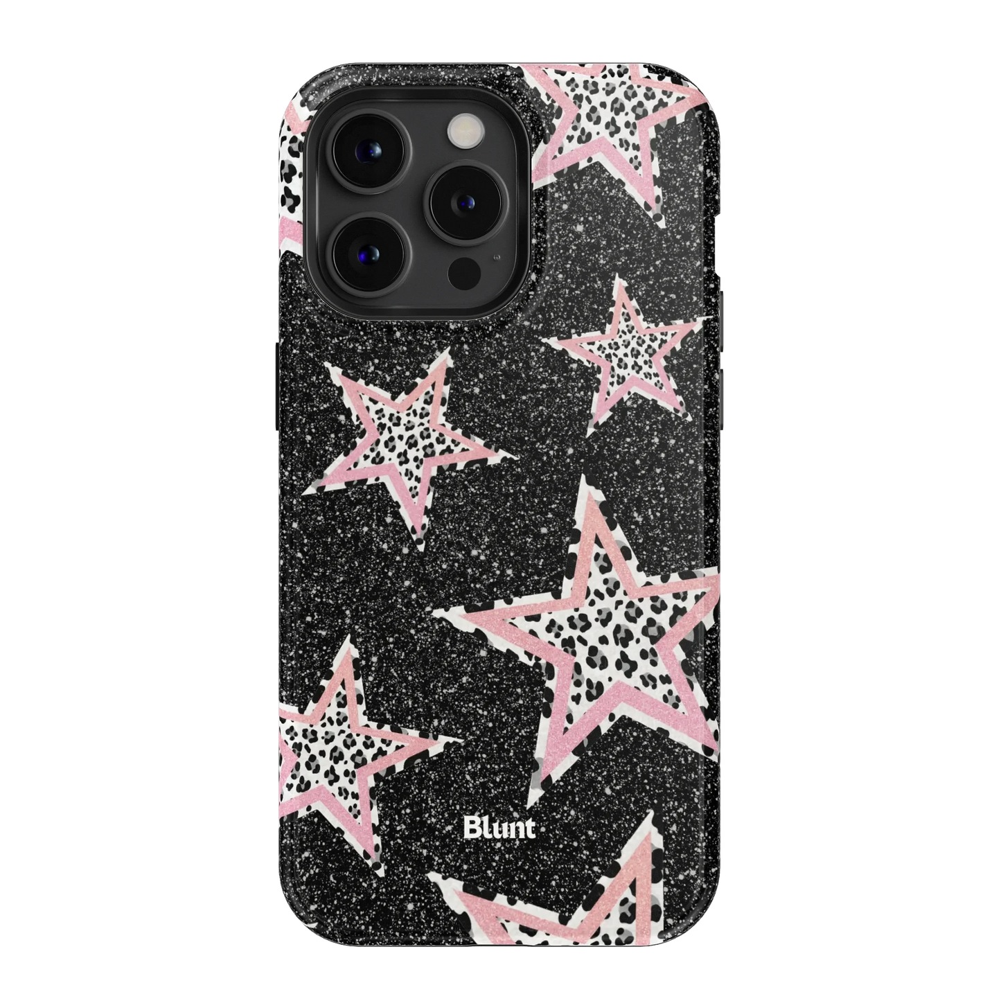 Pink Zebra Stars iPhone Case