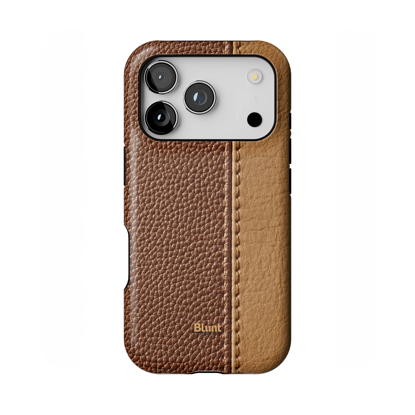 Two-Tone Walnut iPhone Case