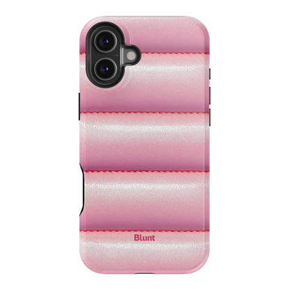 Pink Puffer iPhone Case