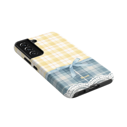 Blue-Lemonplaid-samsung-case-S22-2