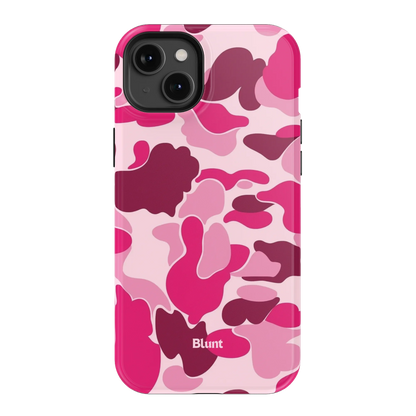 Pink Camo iPhone Case