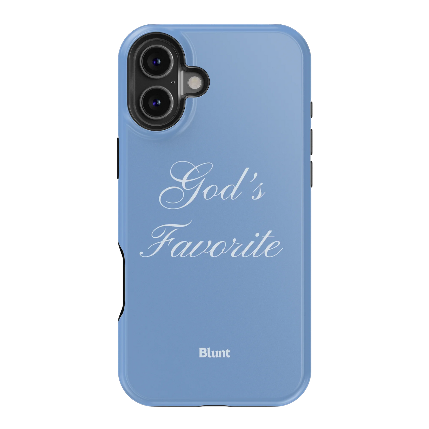 Gods Favorite Blue iPhone Case
