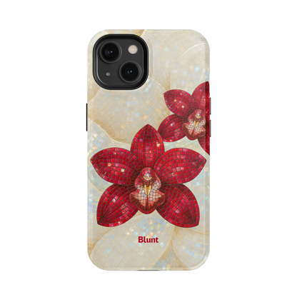 Crimson Orchid iPhone Case