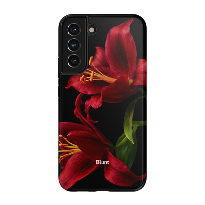 Eclipse Orchid in Red Samsung Case