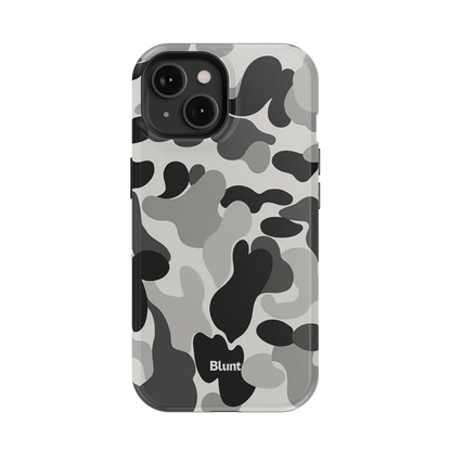 Grey Camo iPhone Case