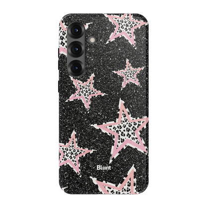 Pink Zebra Stars Samsung Case