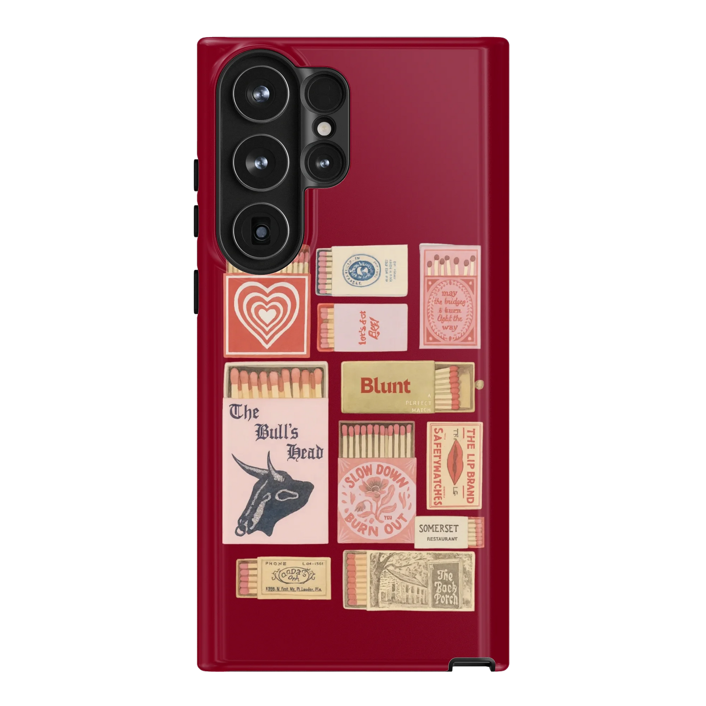 Red Crown Samsung Case