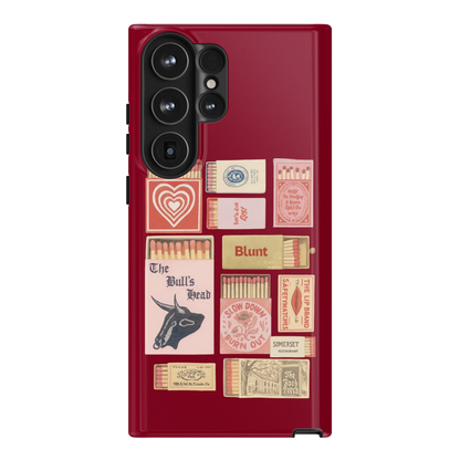 Red Crown Samsung Case
