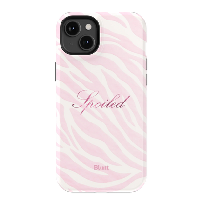 Spoiled Pink Zebra iPhone Case