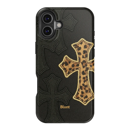Cheetah Cross iPhone Case