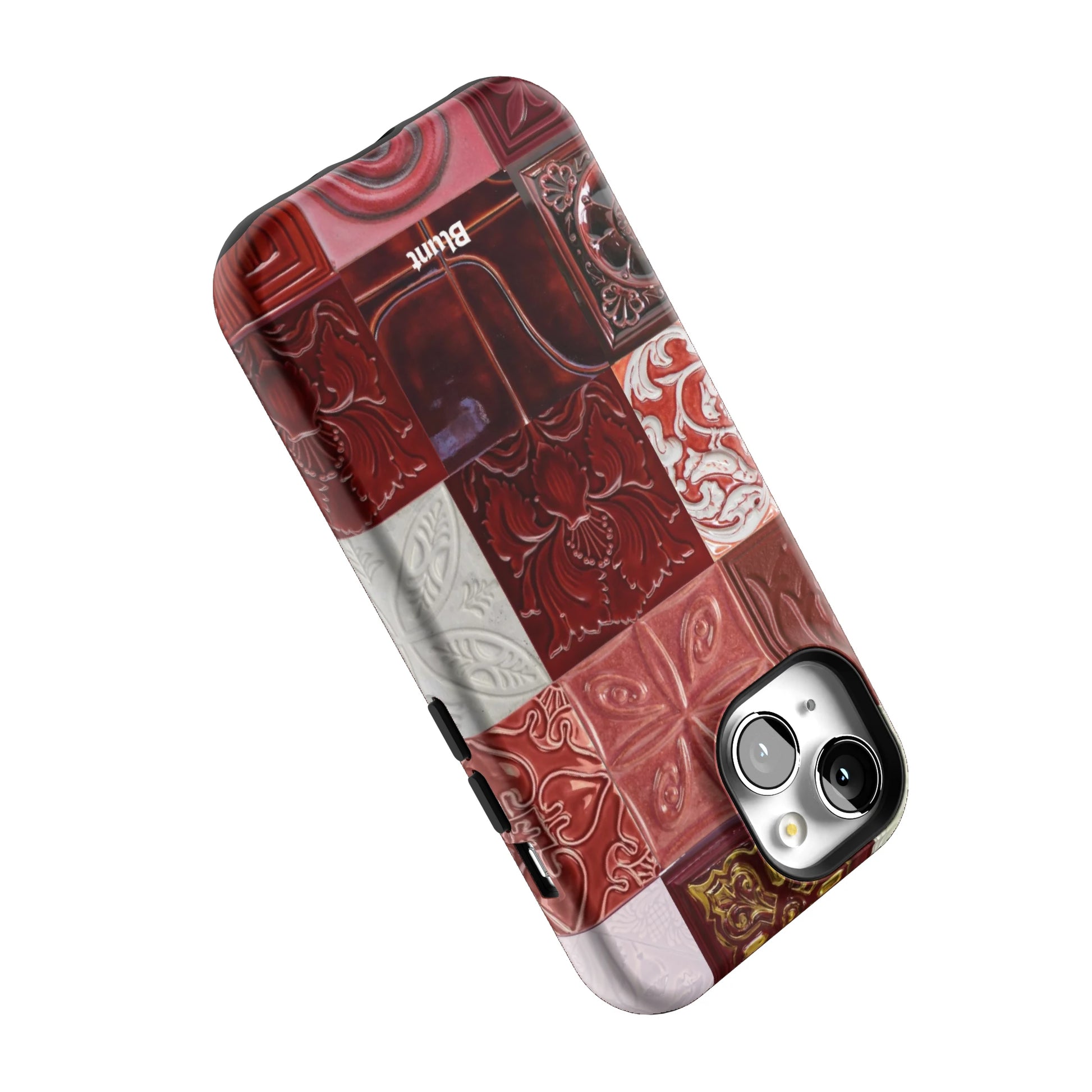 Checkered-Rouge-iphone-case-iPhone 15-4