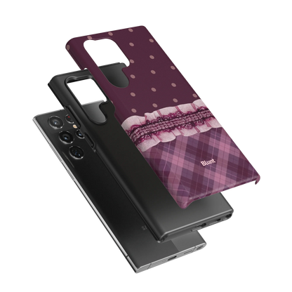 Lilac-Lattice-samsung-case-S22 Ultra-3