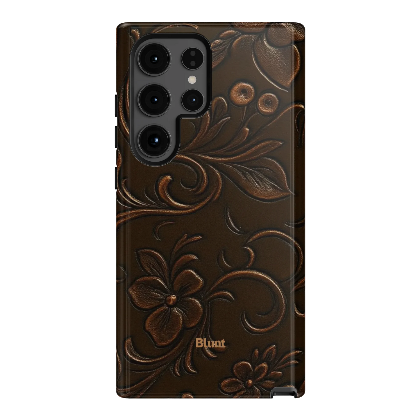 Tooled Leather Samsung Case