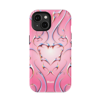 Bubble Heart iPhone Case