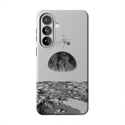 Static Moon Samsung Case