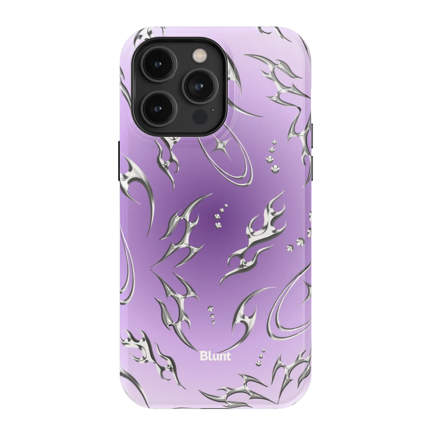 Purple Cyber iPhone Case