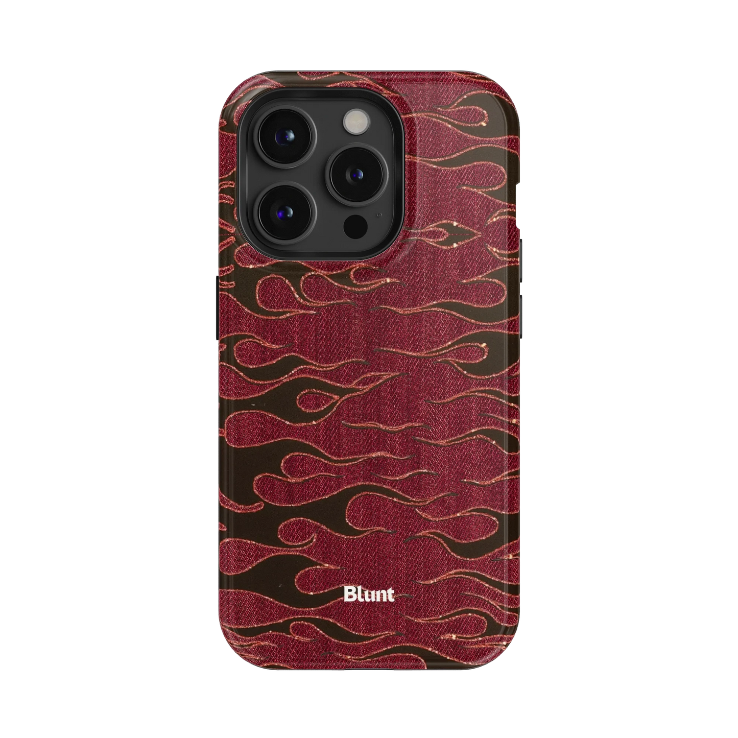 Crimson Fire iPhone Case