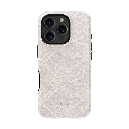 Ivory Lace iPhone Case