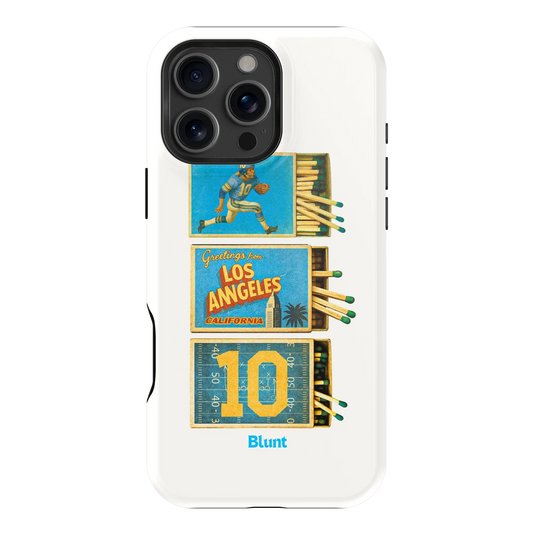LA Coast Football iPhone Case