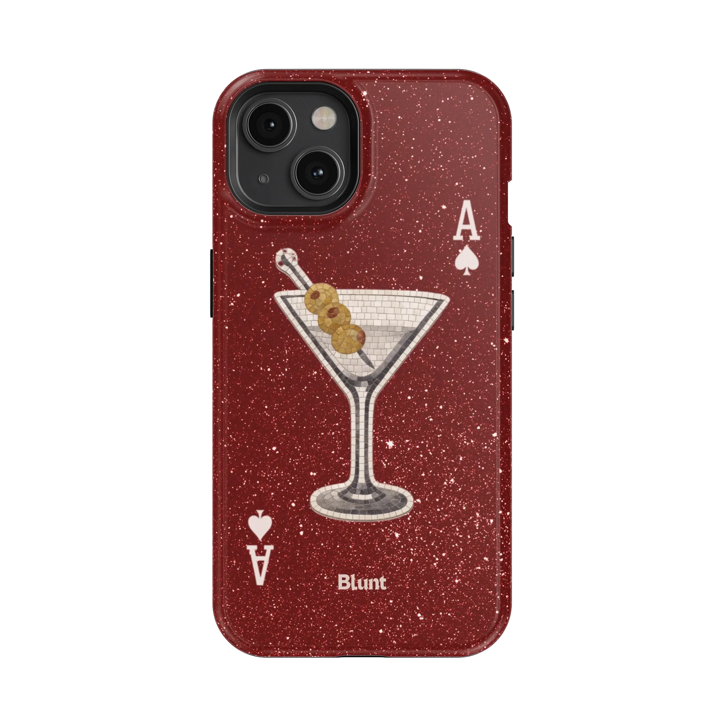 Red Dirty Martini iPhone Case
