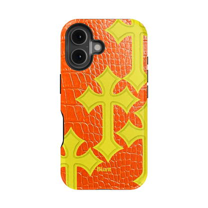 Neon Blessing iPhone Case