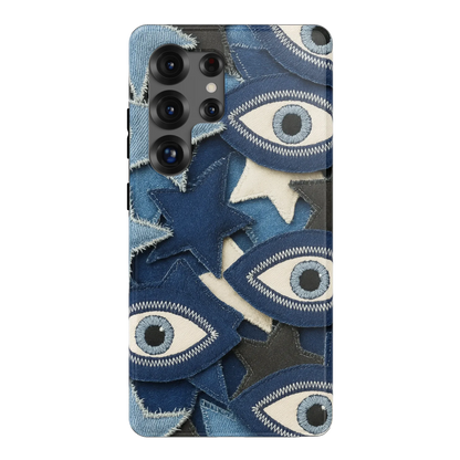Evil Eye Denim Samsung Case