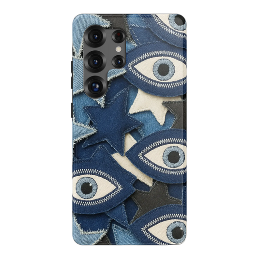 Evil Eye Denim Samsung Case