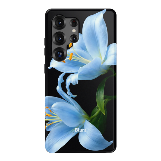 Eclipse Orchid in Blue Samsung Case