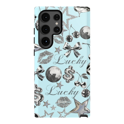 Lucky Baby Blue Samsung Case