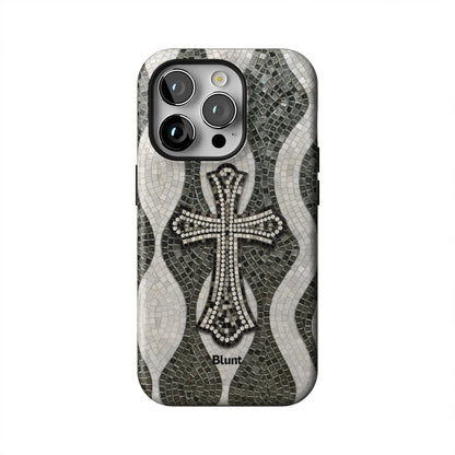 Mosaic-Psalm-iphone-case-iPhone 14 Pro-1