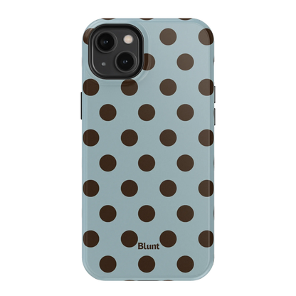 Seafoam Dot iPhone Case