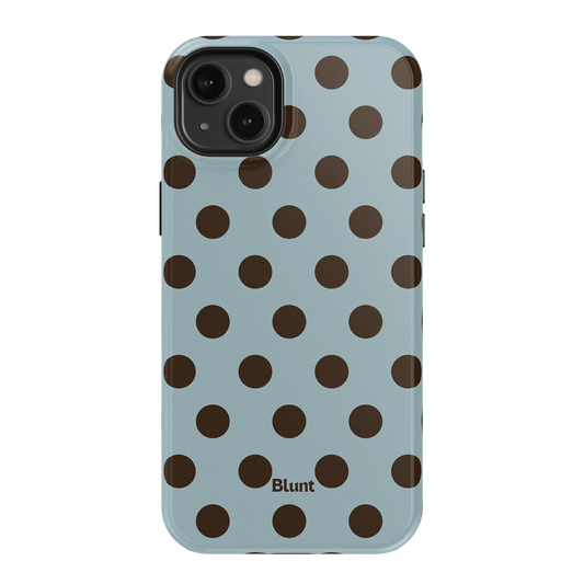 Seafoam Dot iPhone Case