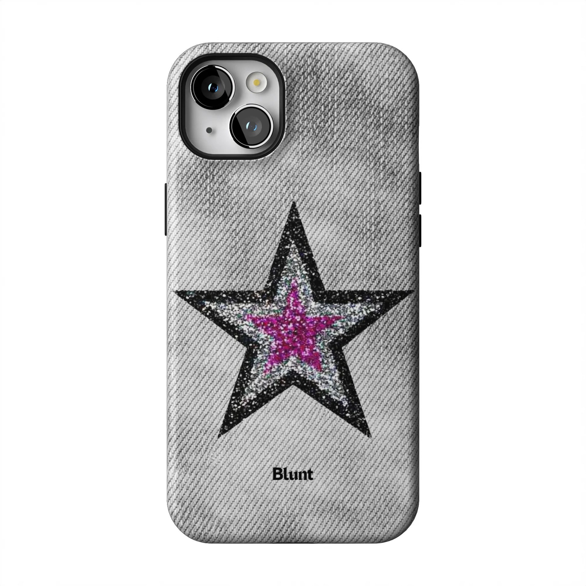 Silver-Starwash-iphone-case-iPhone 14 Plus-1